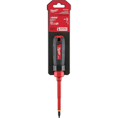 Milwaukee Tool - Precision & Specialty Screwdrivers Type: Screwdriver Overall Length Range: 7" - 9.9" - Exact Tool & Supply