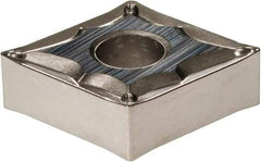 Sumitomo - CNMG431 ESE Grade T1500A Cermet Turning Insert - 80° Diamond, 1/2" Inscr Circle, 3/16" Thick, 1/64" Corner Radius - Exact Tool & Supply