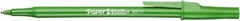 Paper Mate - 1mm Ball Point Stick Pen - Green - Exact Tool & Supply