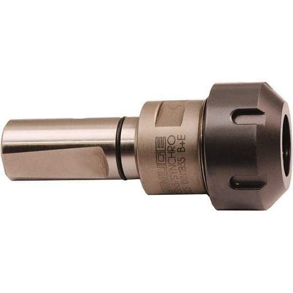 Emuge - HSK63A Taper Shank Rigid Tapping Adapter - M4 Min Tap Capacity, 76mm Projection, Through Coolant - Exact Tool & Supply