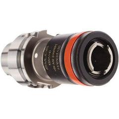 Emuge - HSK80A Taper Shank Tension & Compression Tapping Chuck - M3 Min Tap Capacity, 97mm Projection, Size 1 Adapter, Quick Change, Through Coolant - Exact Tool & Supply