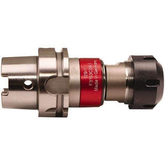 Emuge - HSK100A Taper Shank Tension & Compression Tapping Chuck - M4 Min Tap Capacity, 115.3mm Projection, Through Coolant - Exact Tool & Supply