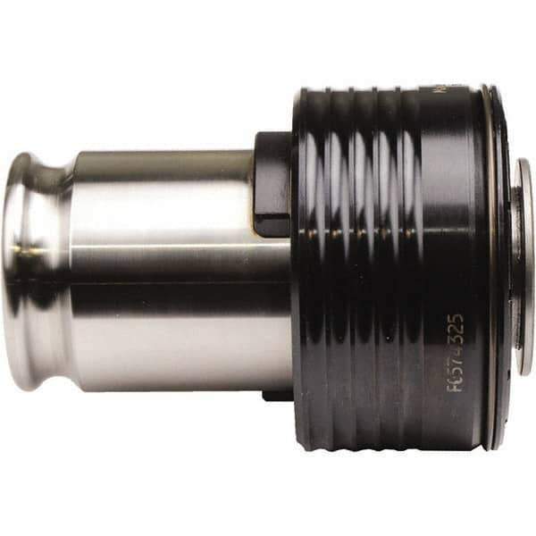 Emuge - 0.4724" Tap Shank Diam, 0.3543" Tap Square Size, #4 Tapping Adapter - 1.7717" Projection, 2.2047" Tap Depth, 3.9764" OAL, 1.8898" Shank OD, Through Coolant, Series EM04-U - Exact Tool & Supply