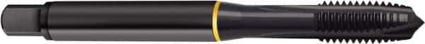 Guhring - M12x1.25 Metric Fine, Oxide Finish, Cobalt Spiral Point Tap - Plug Chamfer, Right Hand Thread, 3.381" OAL, 0.787" Thread Length, 0.367" Shank Diam, 6H Class of Fit, Series 4417 - Exact Tool & Supply