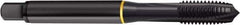 Guhring - M10x1.50 Metric Coarse, Oxide Finish, Cobalt Spiral Point Tap - Plug Chamfer, Right Hand Thread, 2.941" OAL, 0.787" Thread Length, 0.381" Shank Diam, 6H Class of Fit, Series 4415 - Exact Tool & Supply