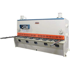 Baileigh - Floor Shears Power Type: Hydraulic Blade Length (Inch): 120 - Exact Tool & Supply