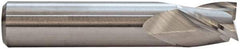 M.A. Ford - 5/32", 5/16" LOC, 3/16" Shank Diam, 2" OAL, 3 Flute, Solid Carbide Square End Mill - Single End, TiCN Finish, Spiral Flute, 30° Helix, Centercutting, Right Hand Cut, Right Hand Flute - Exact Tool & Supply