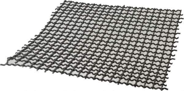 Value Collection - 11 Gage, 0.12 Inch Wire Diameter, 5/8 x 5/8 Mesh per Linear Inch, Steel, Wire Cloth - 0.505 Inch Opening Width, 12 Inch Wide x 12 Inch Stock Length - Exact Tool & Supply