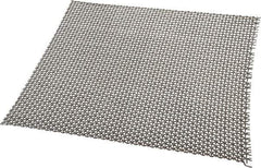Value Collection - 16 Gage, 0.063 Inch Wire Diameter, 5 x 5 Mesh per Linear Inch, Steel, Wire Cloth - 0.137 Inch Opening Width, 12 Inch Wide x 12 Inch Stock Length - Exact Tool & Supply