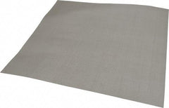 Value Collection - 34 Gage, 0.01 Inch Wire Diameter, 40 x 40 Mesh per Linear Inch, Stainless Steel, Wire Cloth - 0.015 Inch Opening Width, 12 Inch Wide x 12 Inch Stock Length - Exact Tool & Supply
