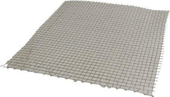 Value Collection - 18 Gage, 0.047 Inch Wire Diameter, 3 x 3 Mesh per Linear Inch, Stainless Steel, Wire Cloth - 0.286 Inch Opening Width, 12 Inch Wide x 12 Inch Stock Length - Exact Tool & Supply
