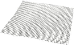 Value Collection - 18 Gage, 0.047 Inch Wire Diameter, 4 x 4 Mesh per Linear Inch, Stainless Steel, Wire Cloth - 0.203 Inch Opening Width, 12 Inch Wide x 12 Inch Stock Length - Exact Tool & Supply