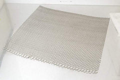 Value Collection - 18 Gage, 0.047 Inch Wire Diameter, 6 x 6 Mesh per Linear Inch, Stainless Steel, Wire Cloth - 0.12 Inch Opening Width, 12 Inch Wide x 12 Inch Stock Length - Exact Tool & Supply