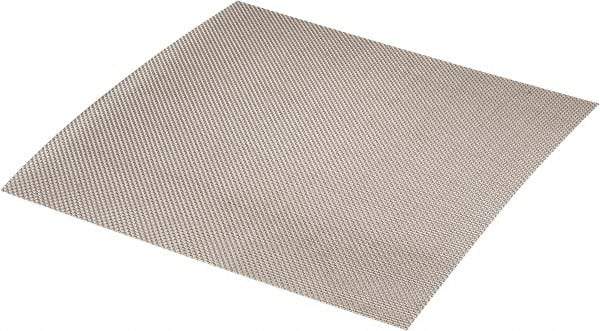 Value Collection - 22 Gage, 0.028 Inch Wire Diameter, 12 x 12 Mesh per Linear Inch, Stainless Steel, Wire Cloth - 0.055 Inch Opening Width, 12 Inch Wide x 12 Inch Stock Length - Exact Tool & Supply