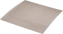 Value Collection - 22 Gage, 0.028 Inch Wire Diameter, 12 x 12 Mesh per Linear Inch, Stainless Steel, Wire Cloth - 0.055 Inch Opening Width, 12 Inch Wide x 12 Inch Stock Length - Exact Tool & Supply