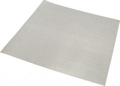 Value Collection - 28 Gage, 0.016 Inch Wire Diameter, 20 x 20 Mesh per Linear Inch, Stainless Steel, Wire Cloth - 0.034 Inch Opening Width, 12 Inch Wide x 12 Inch Stock Length - Exact Tool & Supply