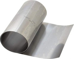 Made in USA - 15 Ft. Long x 6 Inch Wide x 0.0015 Inch Thick, Roll Shim Stock - Steel - Exact Tool & Supply