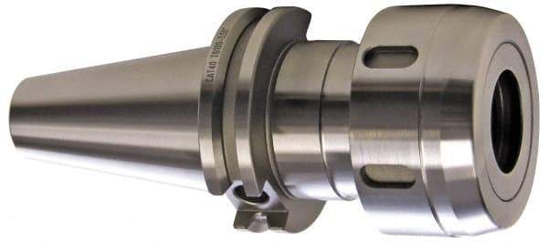 Accupro - 1/2" to 1-1/2" Capacity, 3.54" Projection, CAT50 Taper Shank, TG/PG 150 Collet Chuck - 0.0002" TIR, Through-Spindle & DIN Flange Coolant - Exact Tool & Supply
