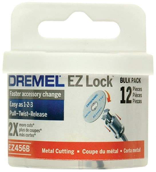 Dremel - 1-1/2" Cutoff Wheel - 0.045" Thick, 35,000 Max RPM, Use with Angle Grinders - Exact Tool & Supply