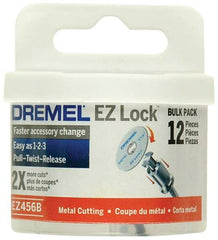 Dremel - 1-1/2" Cutoff Wheel - 0.045" Thick, 35,000 Max RPM, Use with Angle Grinders - Exact Tool & Supply