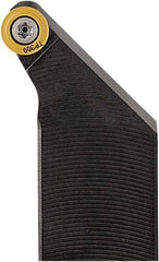Seco - SRSC, Left Hand Cut, 25mm Shank Height x 25mm Shank Width, Neutral Rake Indexable Turning Toolholder - 150mm OAL, RCMT 1204 Insert Compatibility, Series Screw Lock - Exact Tool & Supply
