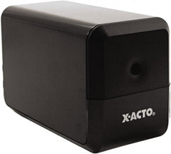 X-ACTO - Pencil Sharpeners; Type: Pencil Sharpener ; Style: Desktop ; Power Source: Electric ; Number of Holes: 1.000 ; PSC Code: 7510 - Exact Tool & Supply