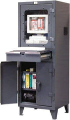 Strong Hold - Computer Cabinets Type: Computer Cabinet Width (Inch): 26 - Exact Tool & Supply