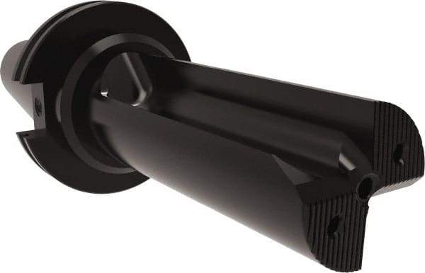 Allied Machine and Engineering - 5-1/2" Max Drill Depth, 2.2xD, 2.2" Diam, Indexable Insert Drill - 2 Inserts, CAT50 Taper Shank - Exact Tool & Supply