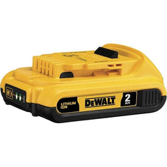 DeWALT - 20 Volt Lithium-Ion Power Tool Battery - 2 Ahr Capacity, 35 min Charge Time, Series XR - Exact Tool & Supply