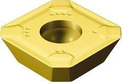 Sandvik Coromant - R24512T3 KL Grade K15W Carbide Milling Insert - TiCN/Al2O3/TiN Finish, 3.97mm Thick, 13.4mm Inscribed Circle, 1.5mm Corner Radius - Exact Tool & Supply
