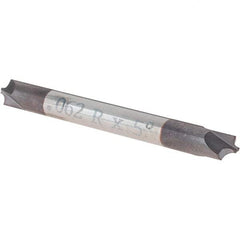 Value Collection - Corner Rounding End Mills - 0.046X2 .062CR 2FL CARB ALTIN CR DEM - Exact Tool & Supply