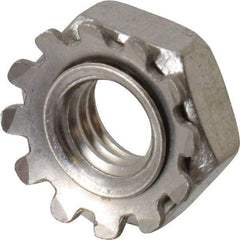Value Collection - Hex Nuts With Lock Washers Lock Washer Type: External Tooth System of Measurement: Metric - Exact Tool & Supply