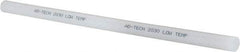 Adhesive Technologies - 1/2" Diam, 10" Long, 22 Lb. Package, Clear Hot Melt Glue Stick - Exact Tool & Supply
