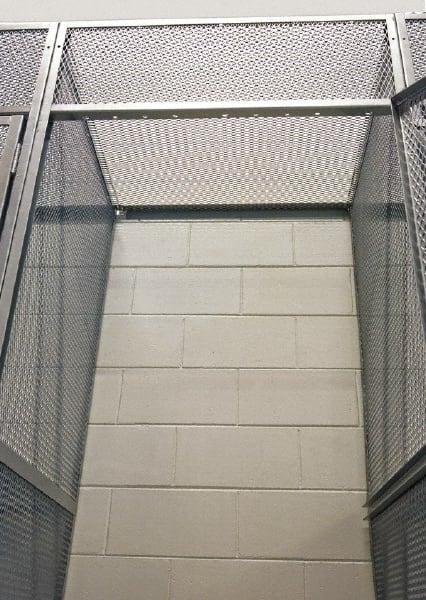 Hallowell - 36" Wide x 36" Deep, Locker UL Greenguard Gold Product Certified for Low Chemical Emissions UL.COM/GG UL 2818 - Exact Tool & Supply