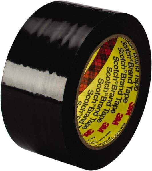 3M - 36 Yds. x 2", Black Polyethylene Film Tape - 483 Series, 5 mil Thick, 10 Lb./Inch Tensile Strength - Exact Tool & Supply