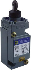 Square D - DPDT, 2NC/2NO, 600 Volt Screw Terminal, Roller Plunger Actuator, General Purpose Limit Switch - 1, 2, 4, 6, 12, 13, 6P NEMA Rating, IP67 IPR Rating - Exact Tool & Supply