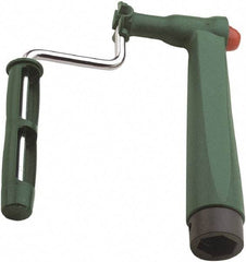 Wooster Brush - 4-1/2, 6-1/2" Wide x 11-3/4" Long Mini Roller Frame - Plastic Frame, Polypropylene Handle - Exact Tool & Supply