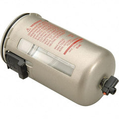 Dynabrade - 55 CFM Max Air Flow, 145 Max psi, Filter Bowl Assembly for Filter Regulator Lubricators - 140°F Max, For Use with 10671, 10673, 10675, 10677, 10679, 10681 - Exact Tool & Supply