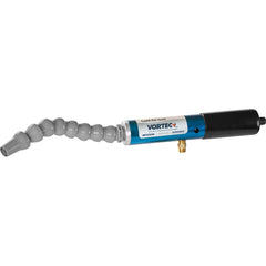 Vortec - Cold Air Coolant Systems; Type: Frost Free Cold Air Gun ; Air Capacity (BTU/Hr): 900 ; Hose Length (Inch): 9 ; Hose Inside Diameter (Inch): 3/8 ; Number of Outlets: 1.000 ; Tank/Unit Length (Inch): 10-5/8 - Exact Tool & Supply