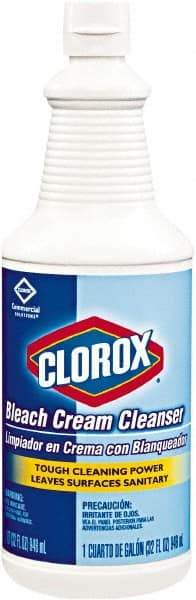 Clorox - 32 oz Bleach - Cream - Exact Tool & Supply