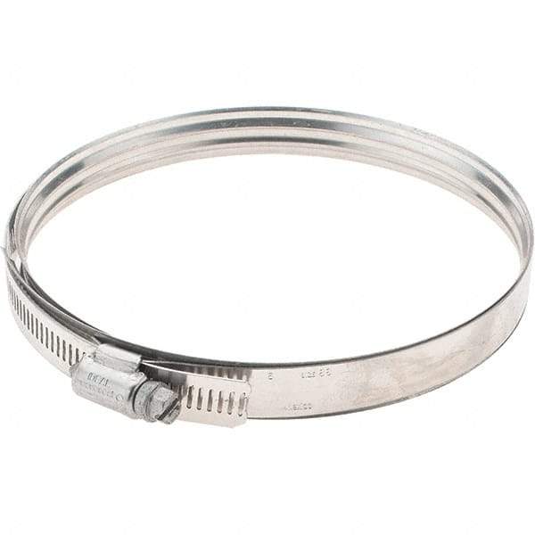 IDEAL TRIDON - SAE Size 88, 97 to 148mm Diam, Stainless Steel 360° Worm Drive Clamp - Exact Tool & Supply