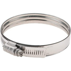 IDEAL TRIDON - SAE Size 60, 68 to 103mm Diam, Stainless Steel 360° Worm Drive Clamp - Exact Tool & Supply