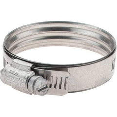 IDEAL TRIDON - SAE Size 36, 43 to 65mm Diam, Stainless Steel 360° Worm Drive Clamp - Exact Tool & Supply