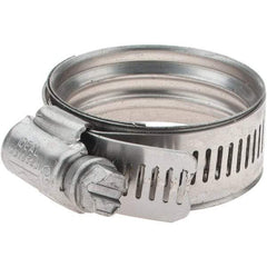 IDEAL TRIDON - SAE Size 22, 29 to 43mm Diam, Stainless Steel 360° Worm Drive Clamp - Exact Tool & Supply