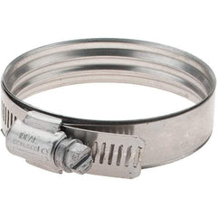 IDEAL TRIDON - SAE Size 40, 46 to 71mm Diam, Stainless Steel 360° Worm Drive Clamp - Exact Tool & Supply