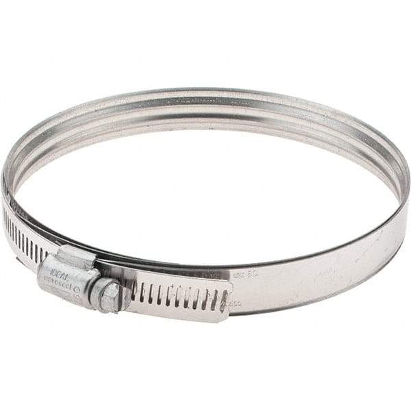 IDEAL TRIDON - SAE Size 80, 90 to 135mm Diam, Stainless Steel 360° Worm Drive Clamp - Exact Tool & Supply