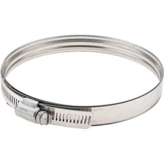 IDEAL TRIDON - SAE Size 80, 90 to 135mm Diam, Stainless Steel 360° Worm Drive Clamp - Exact Tool & Supply