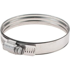 IDEAL TRIDON - SAE Size 56, 64 to 97mm Diam, Stainless Steel 360° Worm Drive Clamp - Exact Tool & Supply