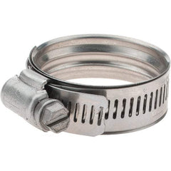 IDEAL TRIDON - SAE Size 24, 30 to 46mm Diam, Stainless Steel 360° Worm Drive Clamp - Exact Tool & Supply