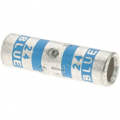 Thomas & Betts - 6 AWG Compatible, Butt Splice Terminal - Blue - Exact Tool & Supply